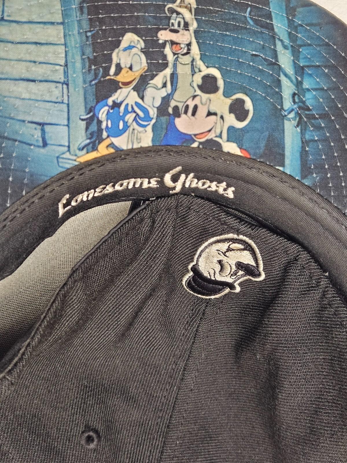 Mickey Mouse "LONESOME GHOSTS" RARE Black New Era 59Fifty Fitted Hat Size 7 5/8 view 20