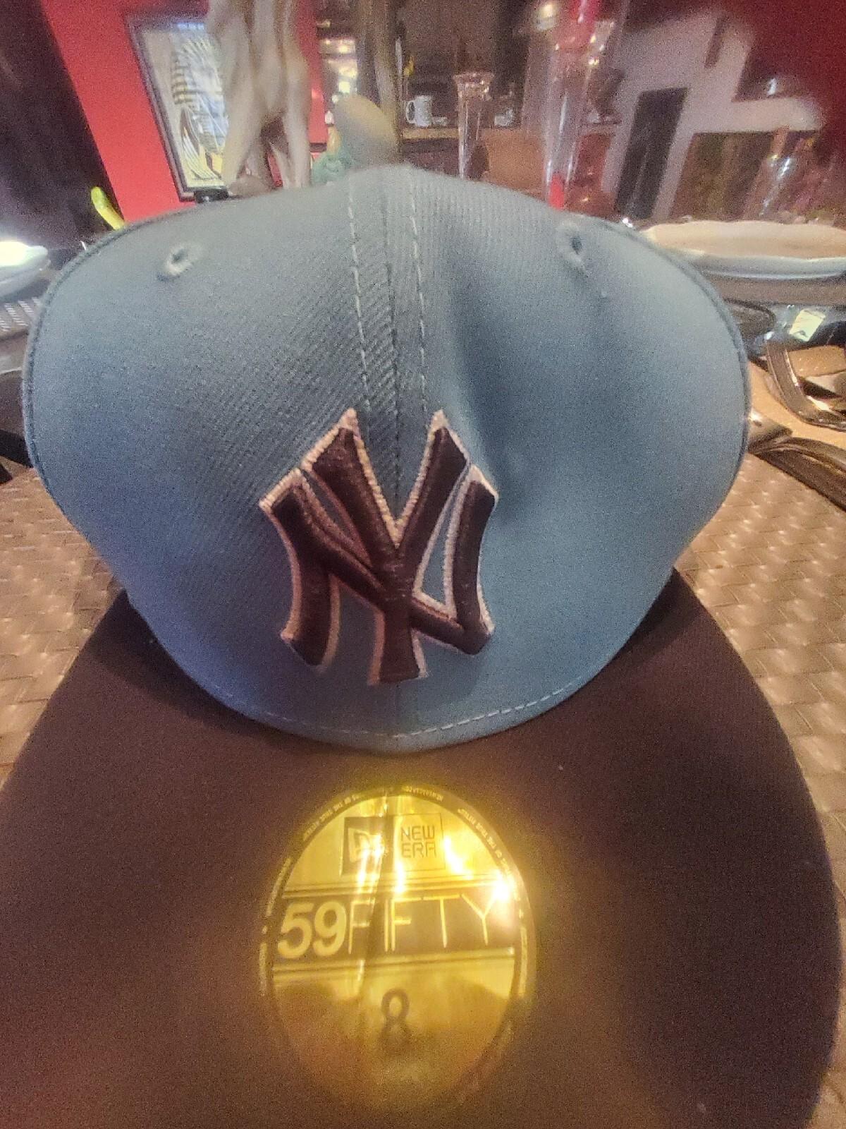 New York Yankees New Era 59FIFTY Fitted Cap HAT 5950 COLOR PACK NEYYAN SIZE 8