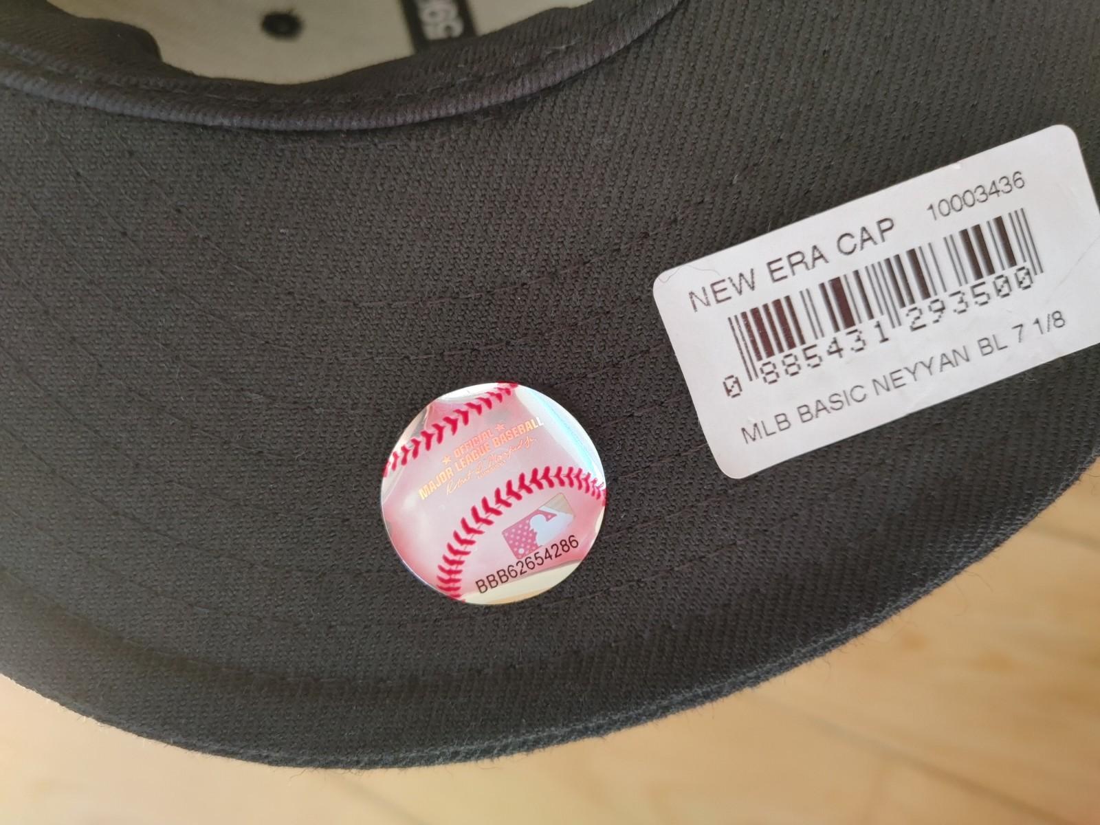 New York Yankees New Era Authentic MLB 59FIFTY Fitted Cap Black Size 56.8cm view 11