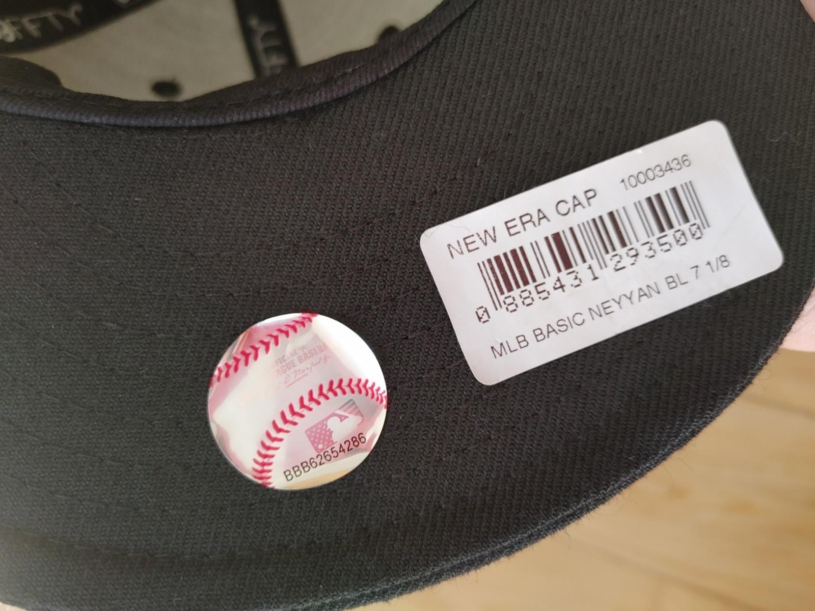New York Yankees New Era Authentic MLB 59FIFTY Fitted Cap Black Size 56.8cm view 10