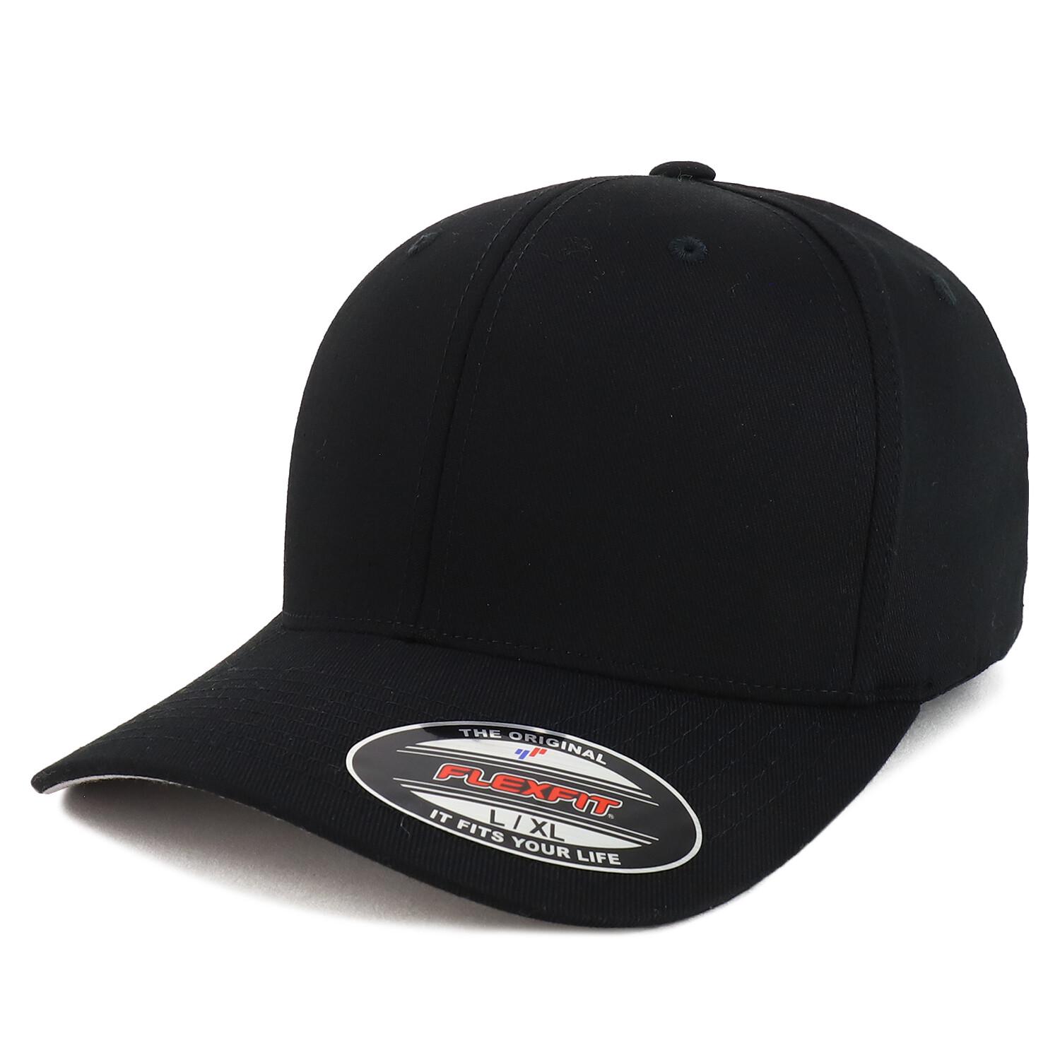 Flexfit XL-4XL Oversize Curved Bill Structured Stretch Fit Baseball Cap-FREESHIP