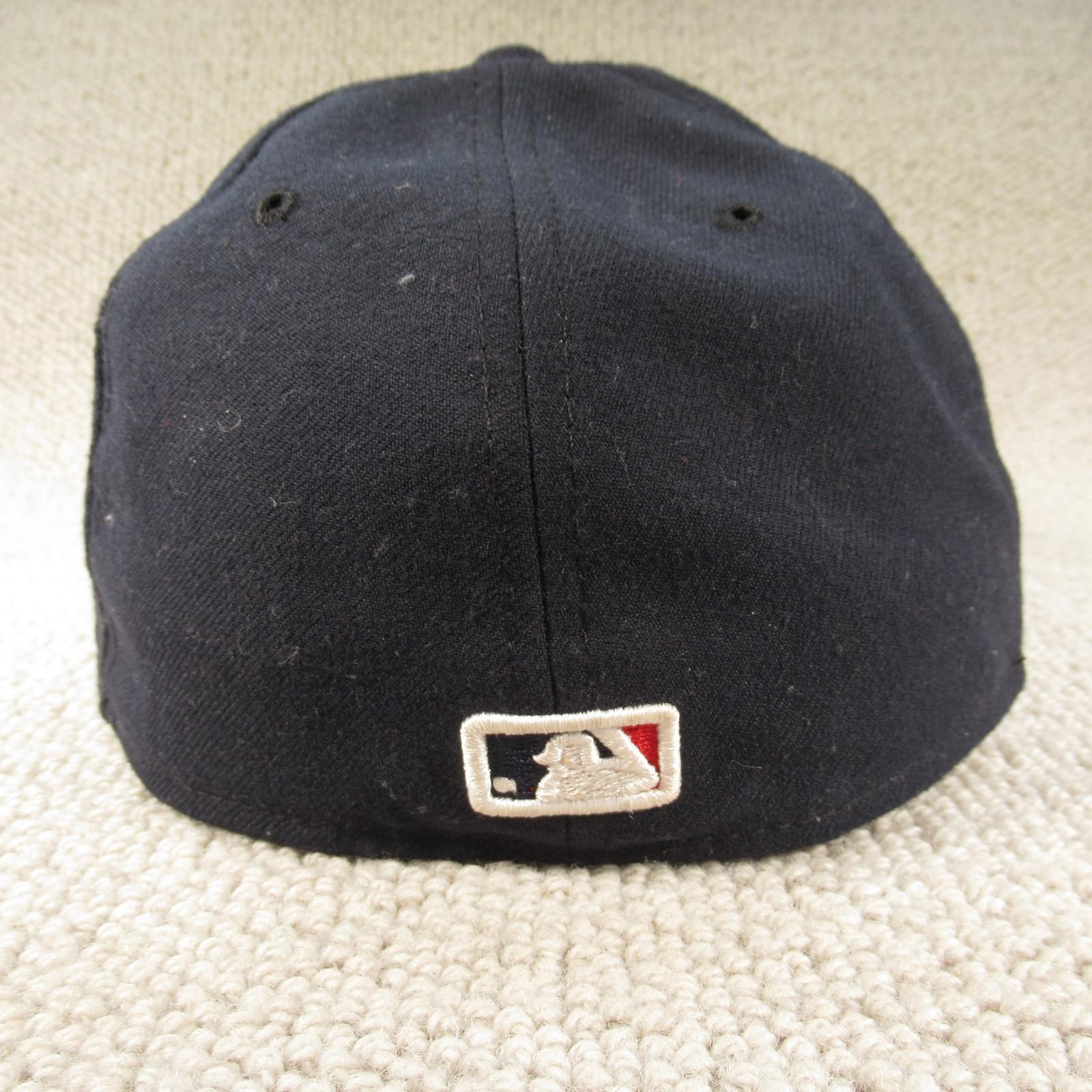 New York Yankees New Era 59FIFTY Fitted Hat Navy Blue Official MLB Size 7 1/8 view 6