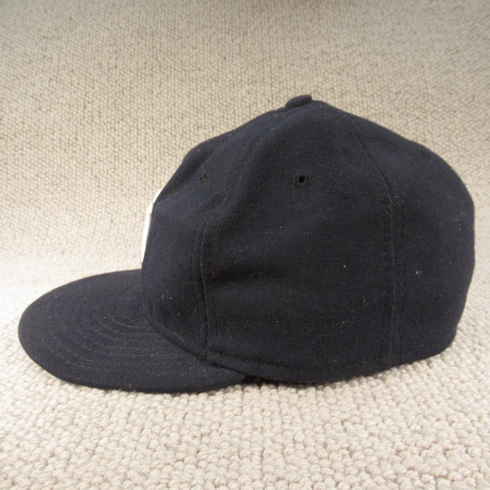 New York Yankees New Era 59FIFTY Fitted Hat Navy Blue Official MLB Size 7 1/8 view 4