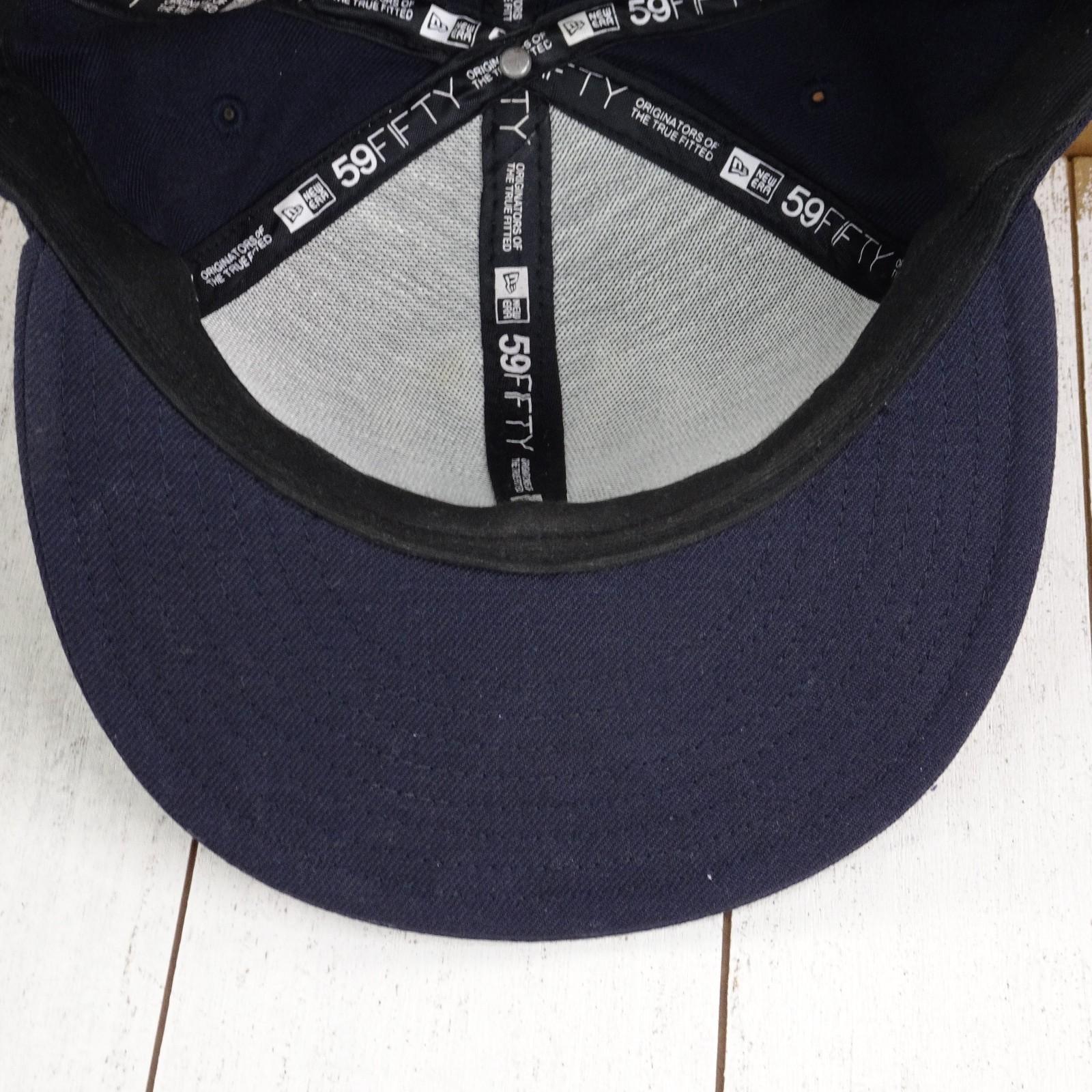 New Era 100% Wool New York NY Yankees Hat 59Fifty Grand Fitted Size 8 Hat Cap view 16