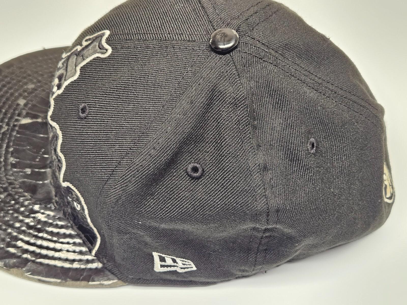 Mickey Mouse "LONESOME GHOSTS" RARE Black New Era 59Fifty Fitted Hat Size 7 5/8 view 3