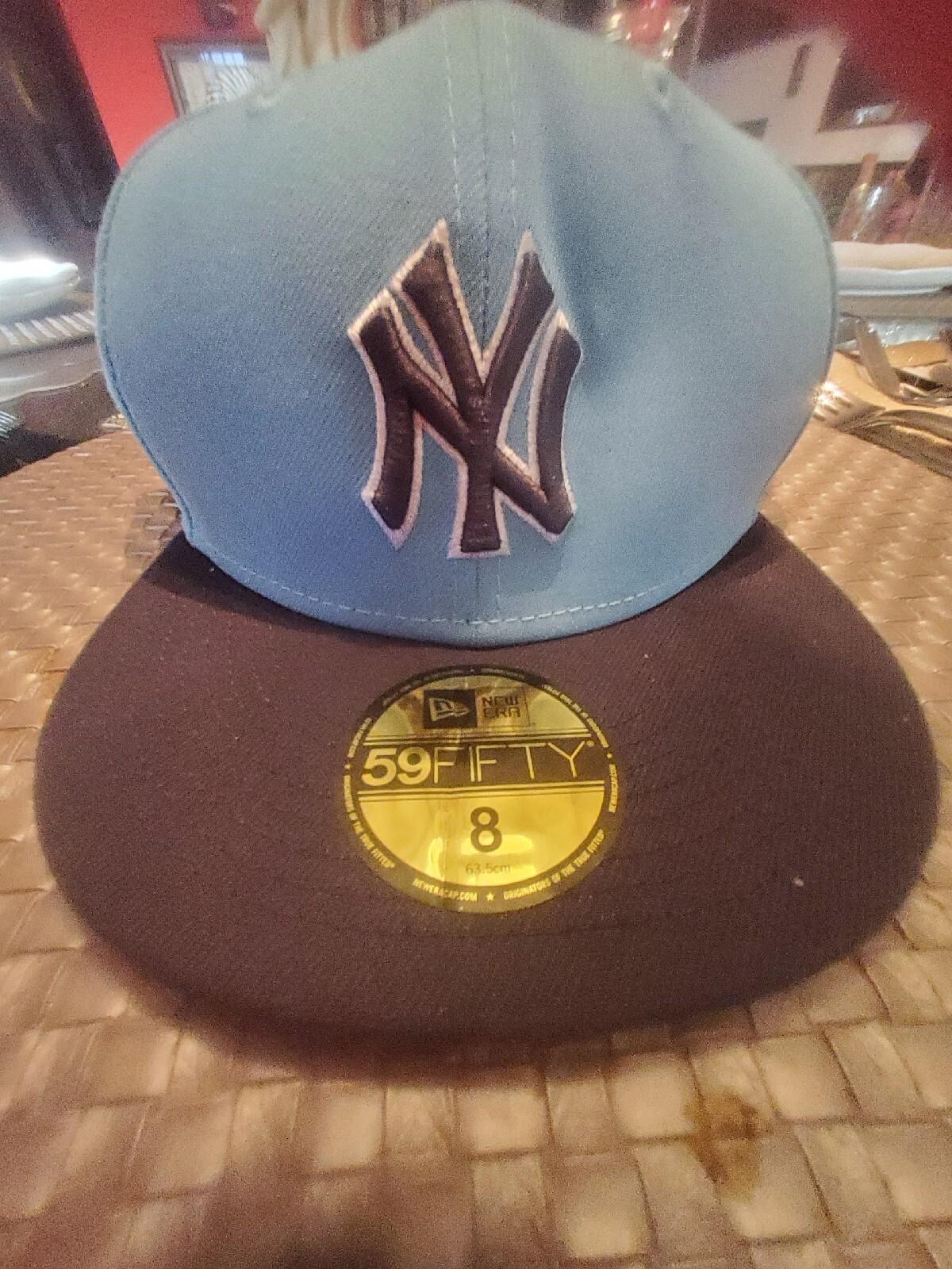 New York Yankees New Era 59FIFTY Fitted Cap HAT 5950 COLOR PACK NEYYAN SIZE 8