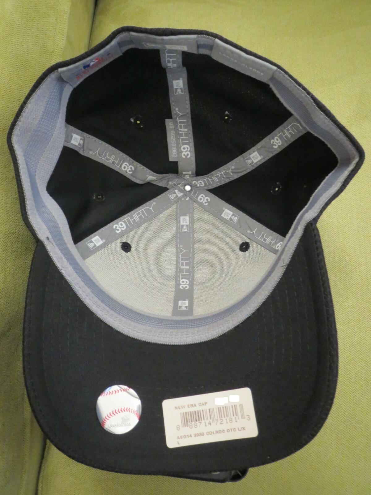 New Era Colo Rockies Black Purple Split ASG 2014 Flex Fit Hat, Size L/XL