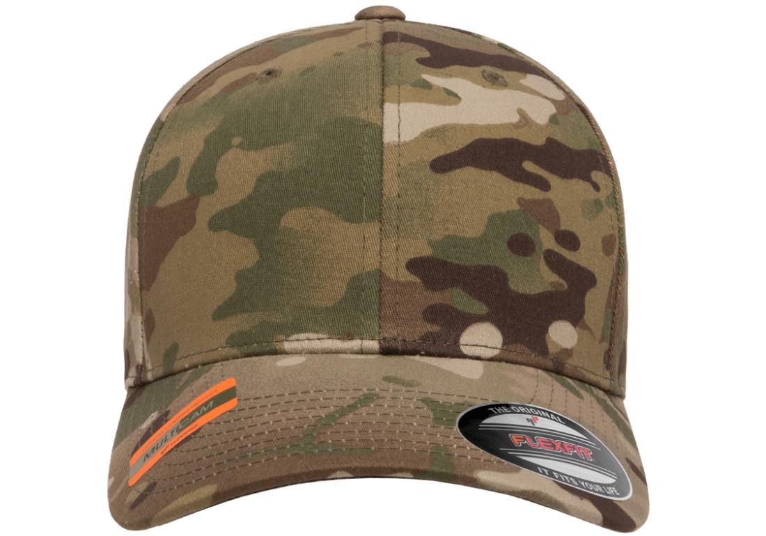 Flexfit 6277 Original Fitted Hat 6 Panel Baseball Cap Flexfit S/M L/XL XXL view 4