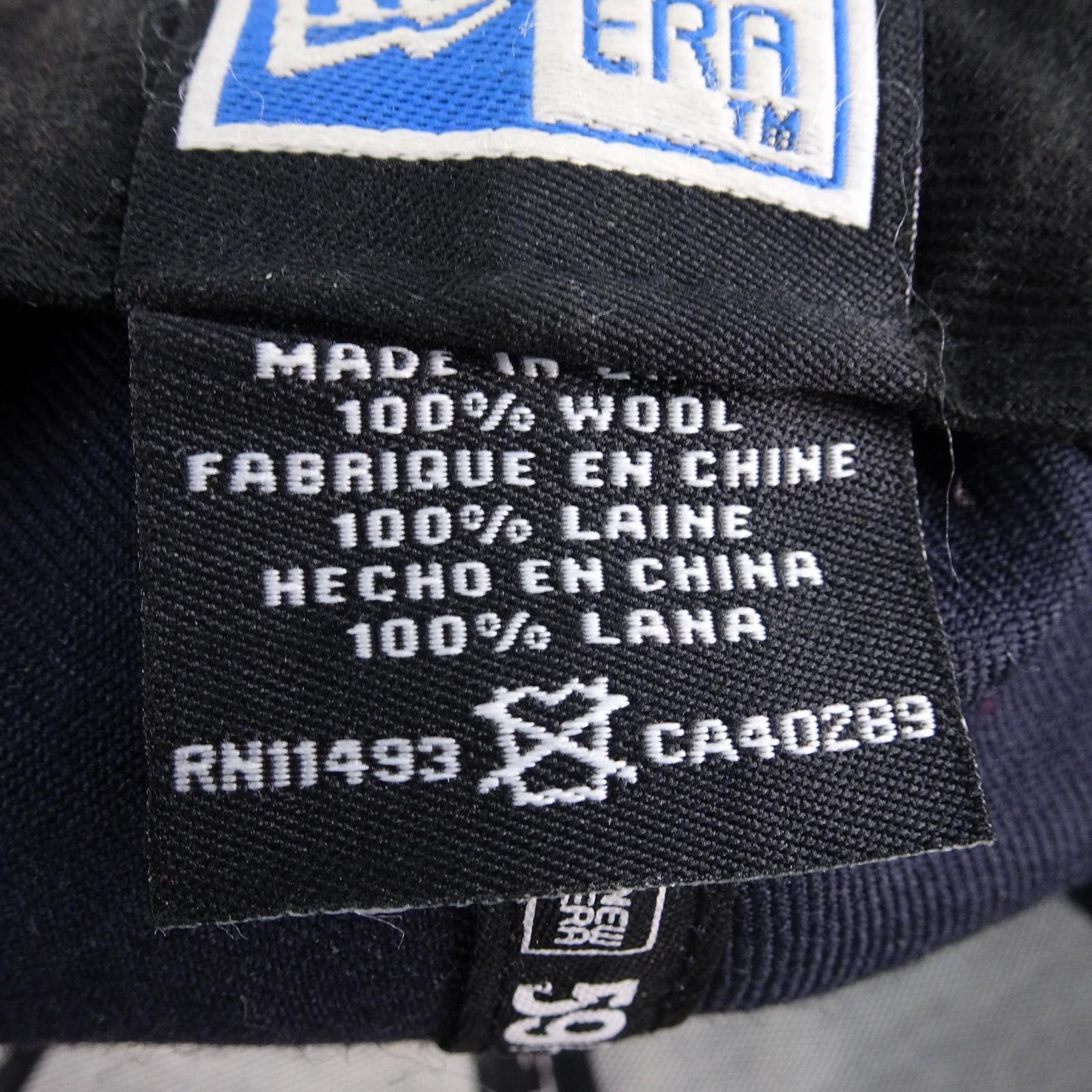 New Era 100% Wool New York NY Yankees Hat 59Fifty Grand Fitted Size 8 Hat Cap view 12