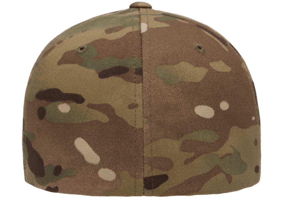 Flexfit 6277 Original Fitted Hat 6 Panel Baseball Cap Flexfit S/M L/XL XXL view 5