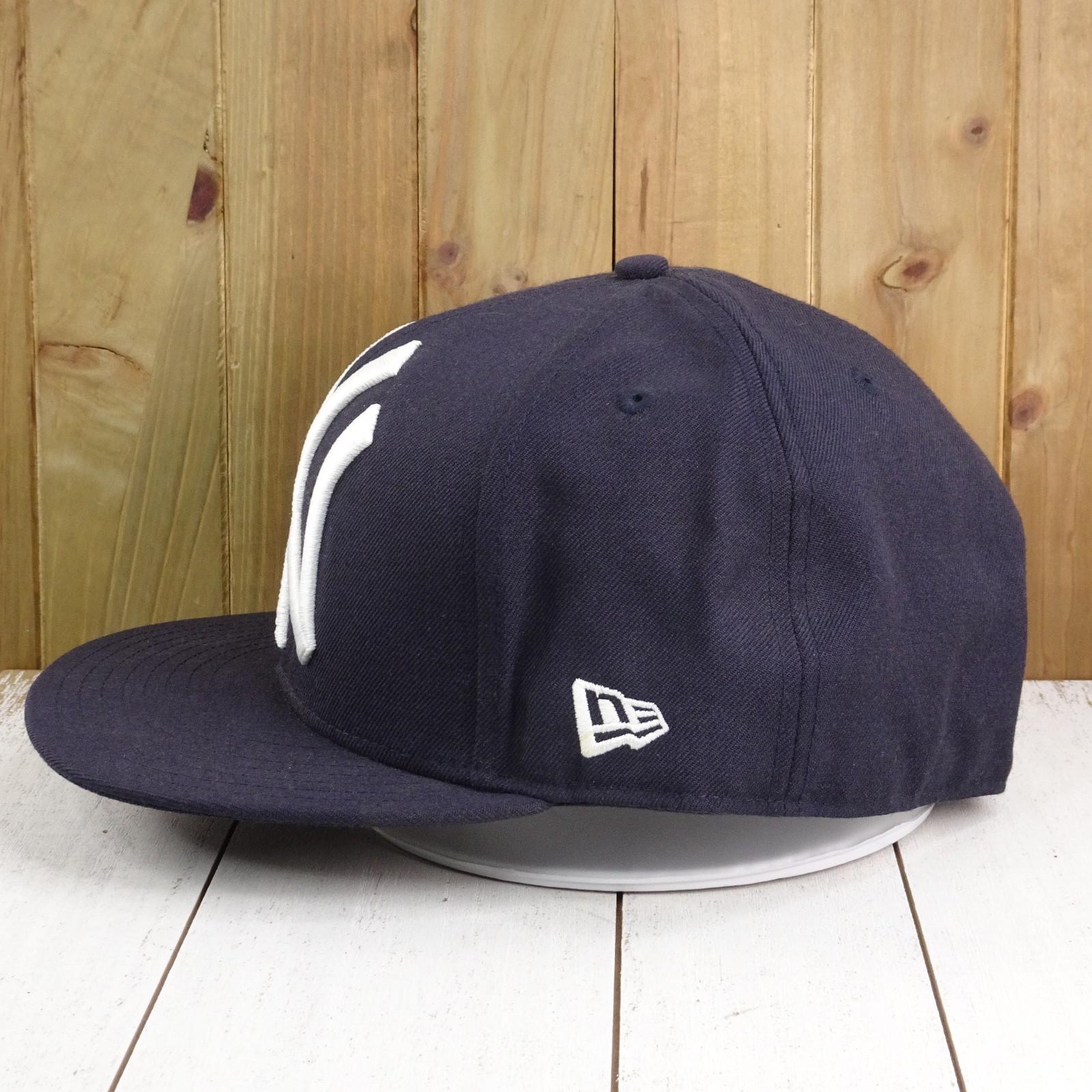 New Era 100% Wool New York NY Yankees Hat 59Fifty Grand Fitted Size 8 Hat Cap view 4