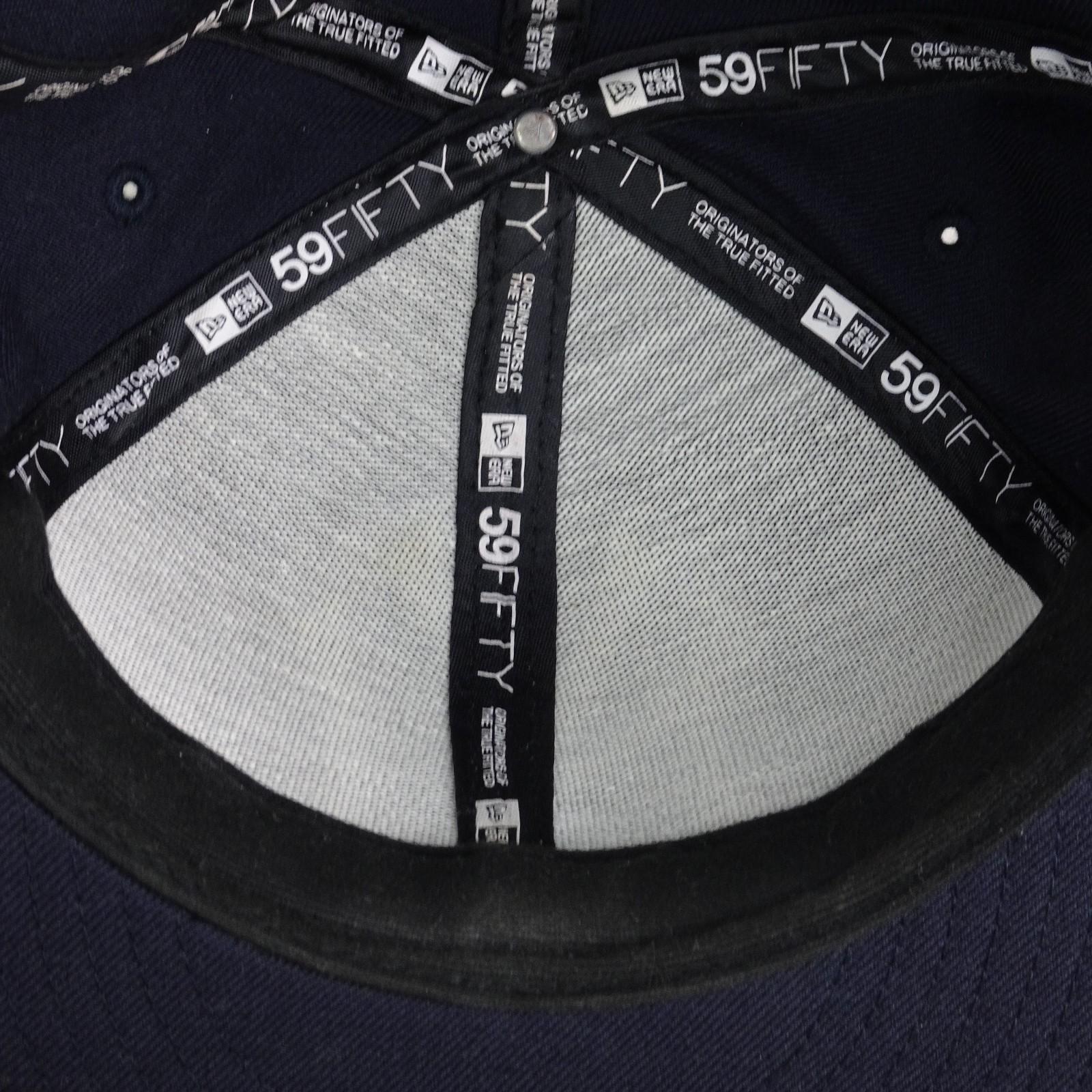 New Era 100% Wool New York NY Yankees Hat 59Fifty Grand Fitted Size 8 Hat Cap view 15
