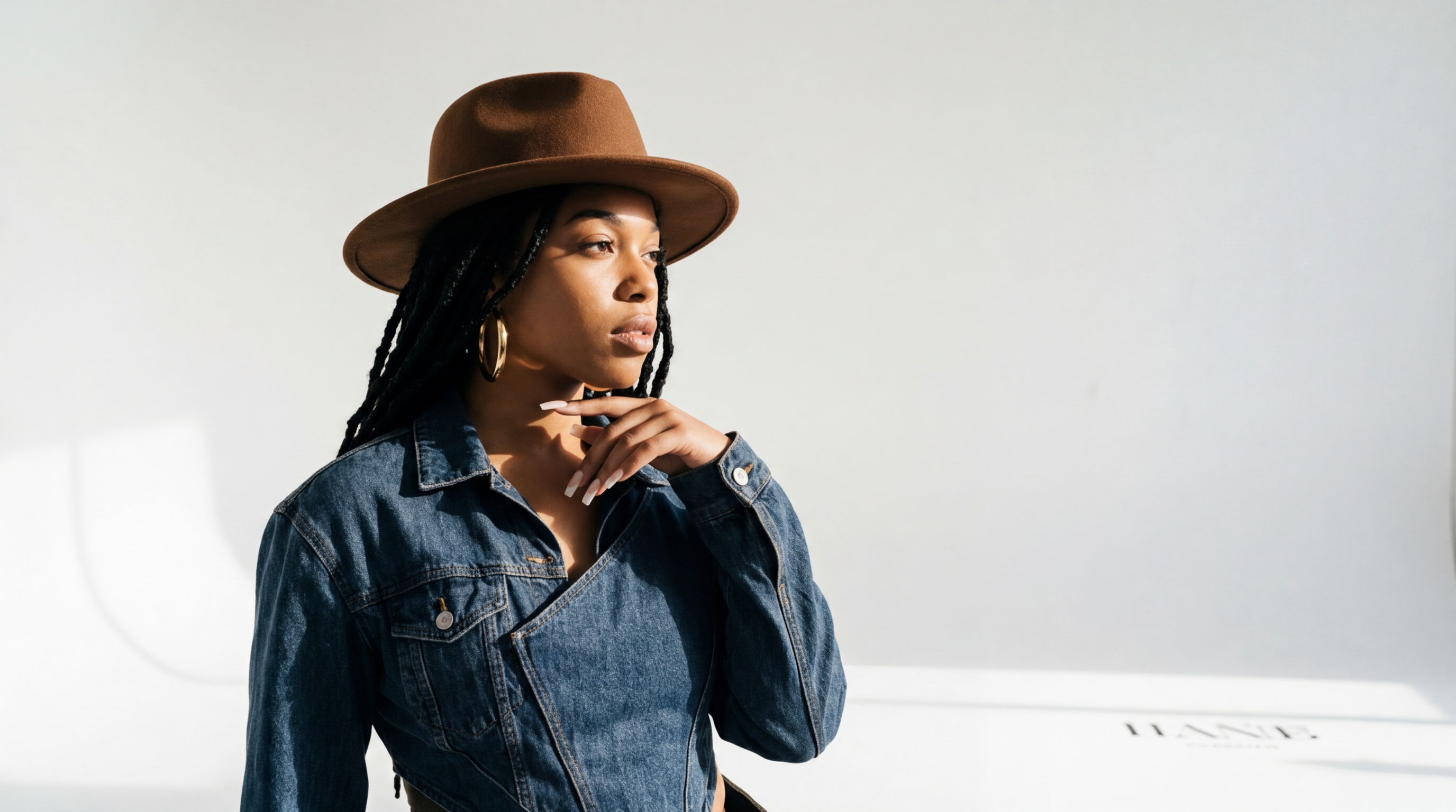 Female indie editorial style