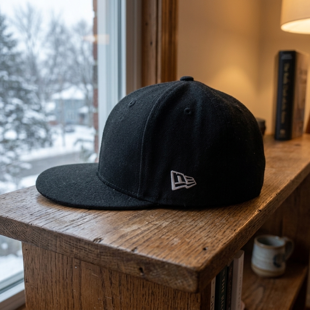 New Era 59FIFTY Fitted Hat - Size 7 3/8 wool